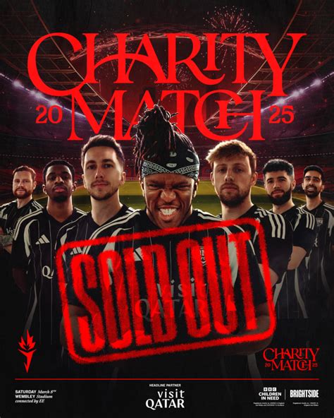 London Stadium News : The Sidemen Charity .